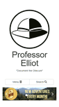 Mobile Screenshot of professorelliot.com